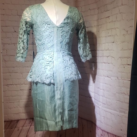 Adrianna papell lace accents dress - Picture 3 of 7